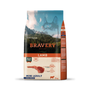 BRAVERY PERRO  MINI ADULTO CORDERO 2 KILOS